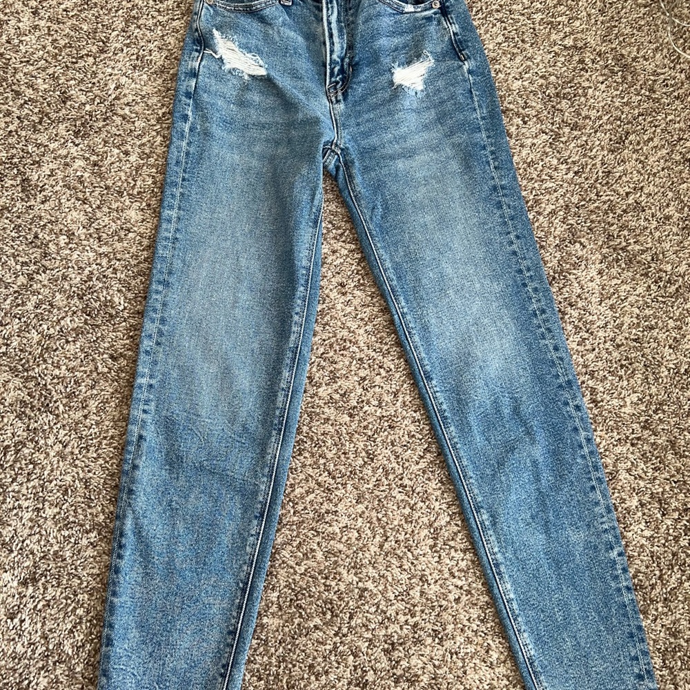 000 American Eagle mom jeans